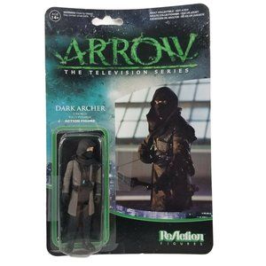 Dark Archer Arrow TV Series ReAction 3.75 Posable Figure Funko Super 7 DC Comics